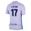 Camiseta de fútbol FC Barcelona Luke De Jong 17 Segunda Equipación 2021/22 - Hombre